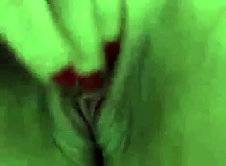 Athletic Woman Enjoys Fitness Routine With Intense Release