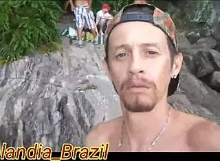 behind scenes fucking on the beach with big cock and tits