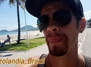 behind scenes fucking on the beach with big cock and tits