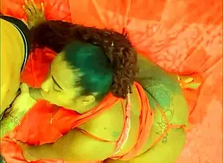 halloween witch was messing up, i caught her, fucked her, squirted nutella, cum inside, halloween just went bad