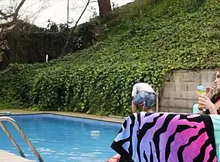 Oh, Evelina Darling, Grab That Pool Boy's Balls!