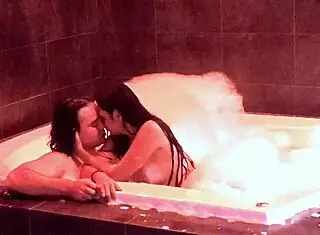 Love how your tits bounce in jacuzzi! You rode my cock moaning 😍