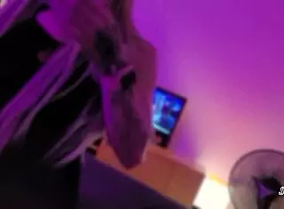 From her pov, the cute blonde barbie offers blowjob and creampie