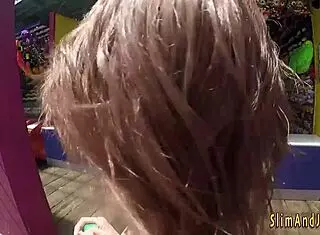 Teen Brunette Gets Booty Spanked Before Riding Huge Cock in Hardcore Scene