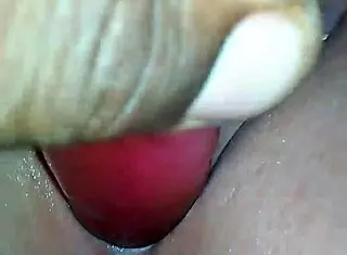 Playing with baby girl's toys homemade