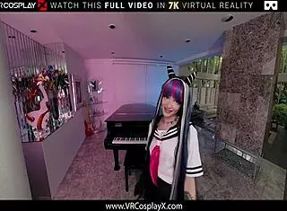 Lola Fae As Ibuki Mioda Fucks You And Returns Big Favor In Danganronpa Xxx Vr Porn