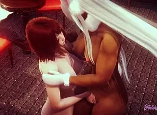 Boku No Hero Yuri Hentai 3D Lesbian Action Uncensored