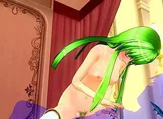 Uncensored 3D Anime Code Geass With Dominant Characters
