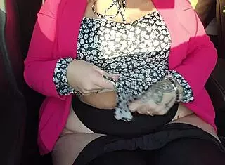 Husband Controls My Vibrator Whilst Driving In The Car!