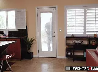 Black Guy Screws Teen's Tight Pussy