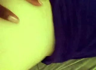 pov doggystyle session with bent over latina in interracial encounter