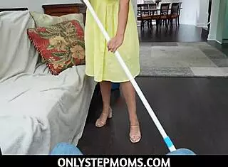 blonde latina milf stepmother vivianne desilva getting fingered by her stepson