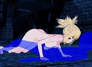 In Dr. Stone Hentai, Kohaku Gives Boobjob And Handjob To Him