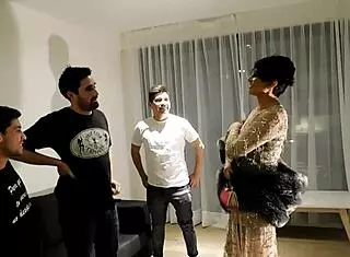 Intense fucking with horny neighbors part two