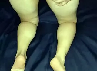 feeling naughty during latina massage with dildo and handjob on my ass