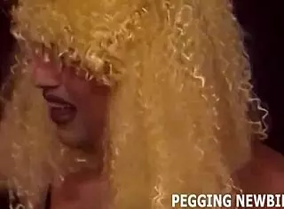 you feel lucky getting pegged by a skilled babe in femdom session