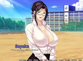 mommy sensei horny homework ep7 - getting a blowjob in public