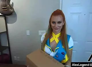 Wow, Madison Morgan takes Alex Legend's huge cock!