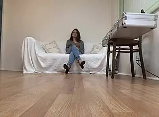 Pj daniels gives an anal pov experience in this casual scene.