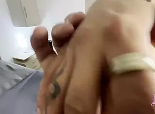 tiny latina pussy on casting couch with old man.