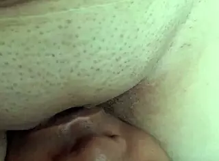 I love sucking my stepmother's delicious shaved pussy deep!