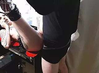 Boss impregnates my wife after hardcore fucking in the office.