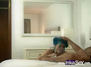 ai-made first porno vid fuckin a petite 18+ colombian nympho... damn hot!