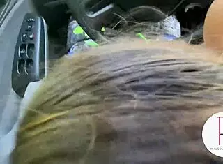 College Couple Caught Being Naughty In The Car