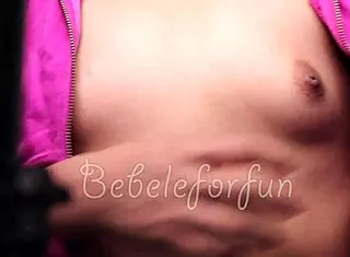 Cute latina shows her ass in close up view