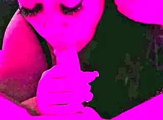 Feeling the deepthroat pleasure while sweeping out the pipes.