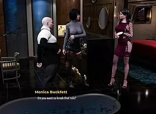 Fashion Business 17 - Monica Giving Footjob - 3D Hentai Animation Porn Games Adult Games 3D Game