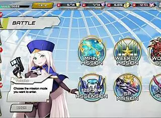 Sf girls creampie huge breast secretary in hentai game