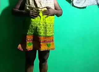 indian girl strokes big cock alone