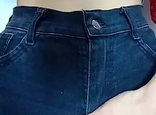 i was playin with a belt on my pussy, spankin it hard and feelin the sting