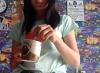 webcam session captures everyday moments and casual interactions