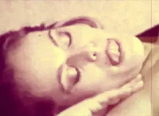 Vintage British Beaver In Interracial Taboo Scene, Hairy Pussy On Display