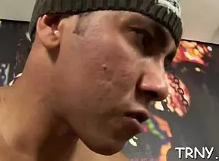 ladyboy says, 'suck my cock in this hardcore blowjob scene'