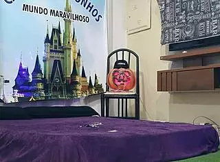 Halloween Party Gangbang with Latina Taissa Winkler and Leo Fernandez