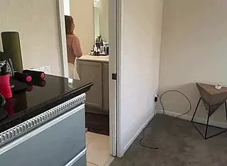 kira fox and scott stark in household fantasy prank scene