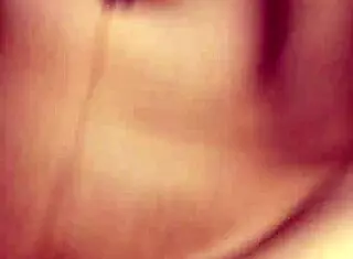 The hairless juicy small tender pussy receives a creampie from the slut