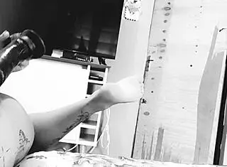 paty angels masturbates with mega comforter, has multiple orgasms