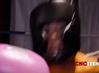 Gym freeuse threesome with teen 18+ies. Group action in the locker room.