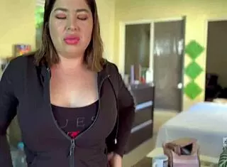 Mexican Hottie Applies for Job but I Nail Her in Interview