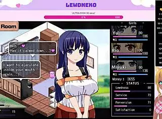 Vtuber Lewdneko Plays Summer Memories Part 6 With Big Tits