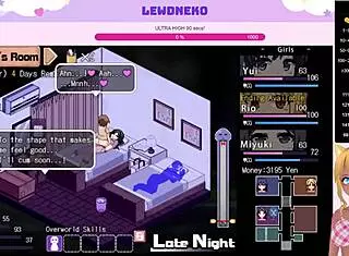 Vtuber Lewdneko Plays Summer Memories Part 6 With Big Tits