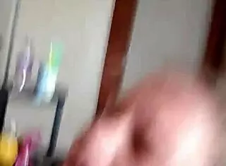 i spit cum on her big tits