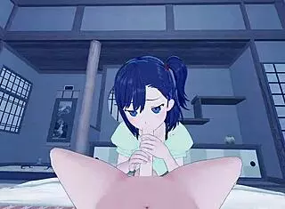 POV Nighttime Sex Adventure With Hikage Miyauchi