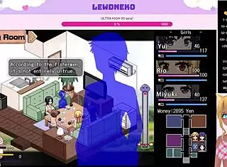 Vtuber Lewdneko Plays Summer Memories Part 6 With Big Tits