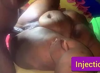 my horny step sister came to hotel for secret sex with toys and dildo