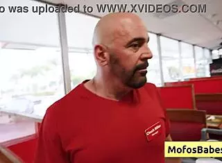 Do you see these horny waitresses fucking in the diner?